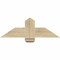 Ekena Millwork Eugene Rough Sawn Timber Gable Bracket, Douglas Fir, 36"W x 12"H x 6"D x 6"F, 8/12 Pitch GBW036X12X0606EUG00RDF - alternate 1